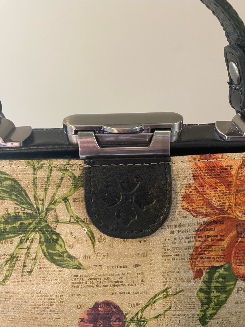 Patricia Nash Gracchi Frame Satchel with Crossbody Strap - Picture 9 of 15